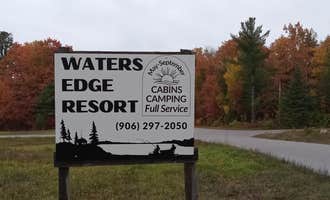 Camping near Loons Point RV Park & Campground: Water's Edge Resort, De Tour Village, Michigan