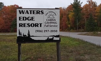 Camping near DeTour - Lake Superior State Forest: Water's Edge Resort, De Tour Village, Michigan