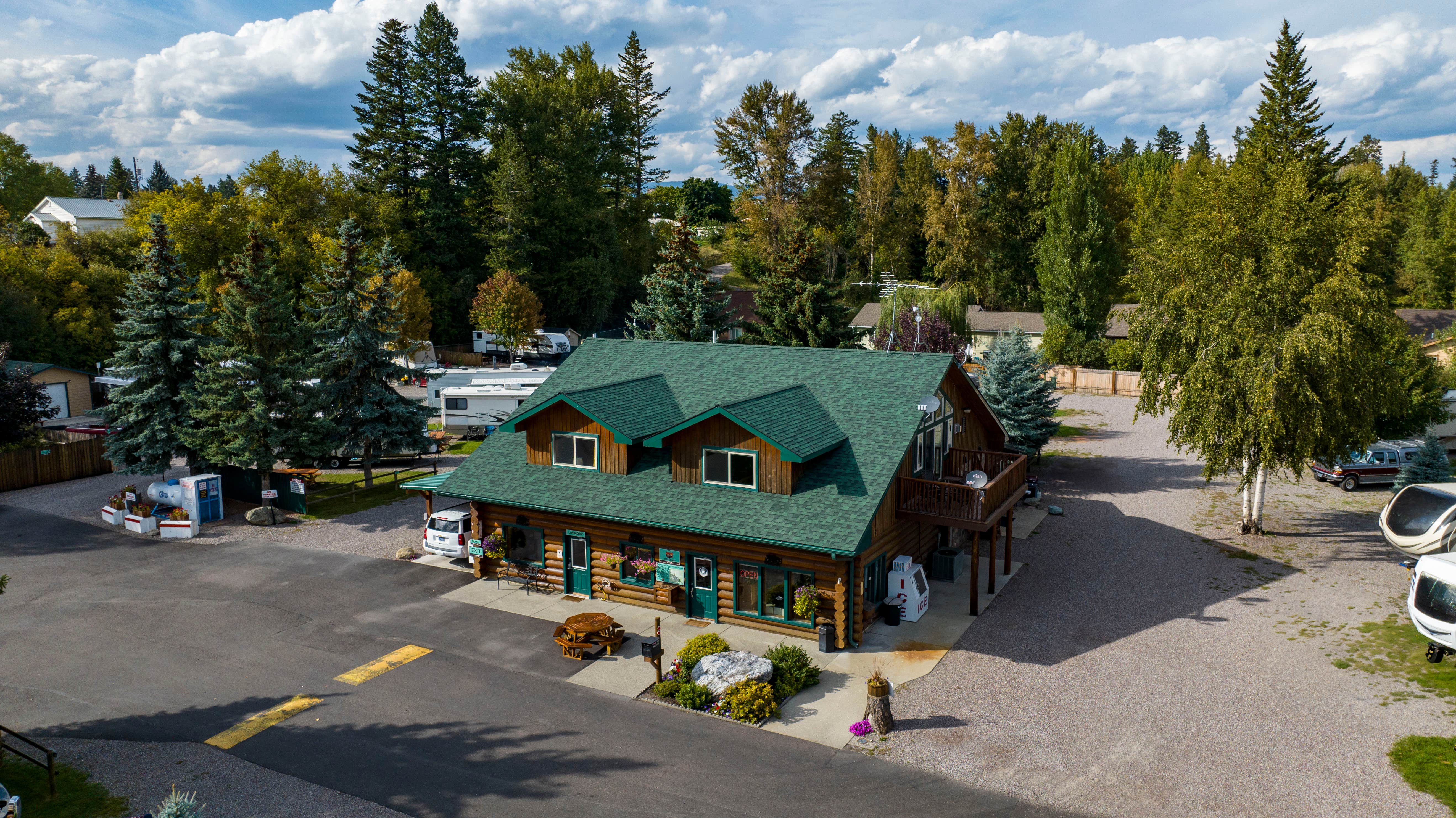 Camper-submitted photo at Columbia Falls RV Park near Columbia Falls, MT