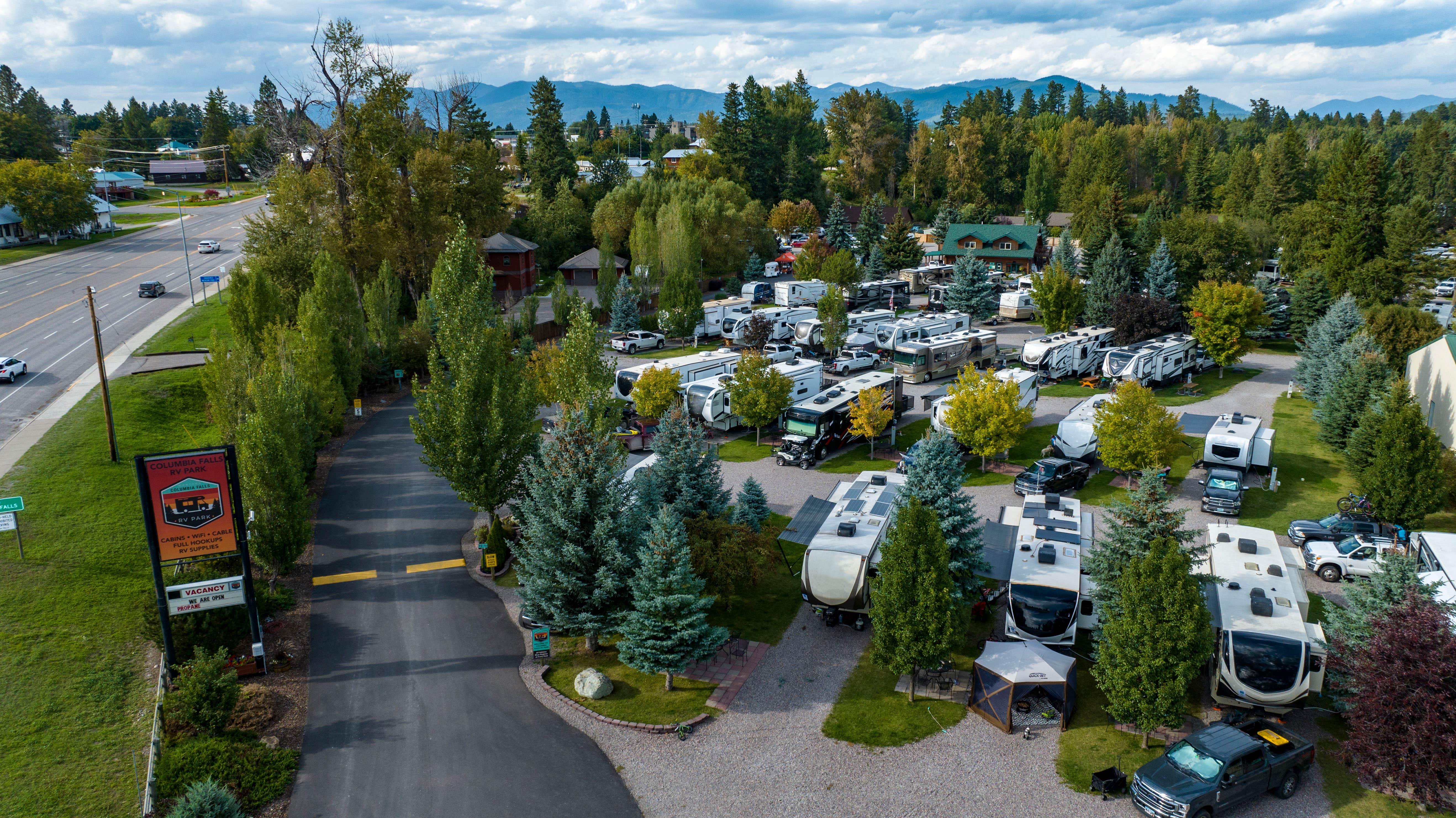Camper-submitted photo at Columbia Falls RV Park near Siyeh Bend, MT