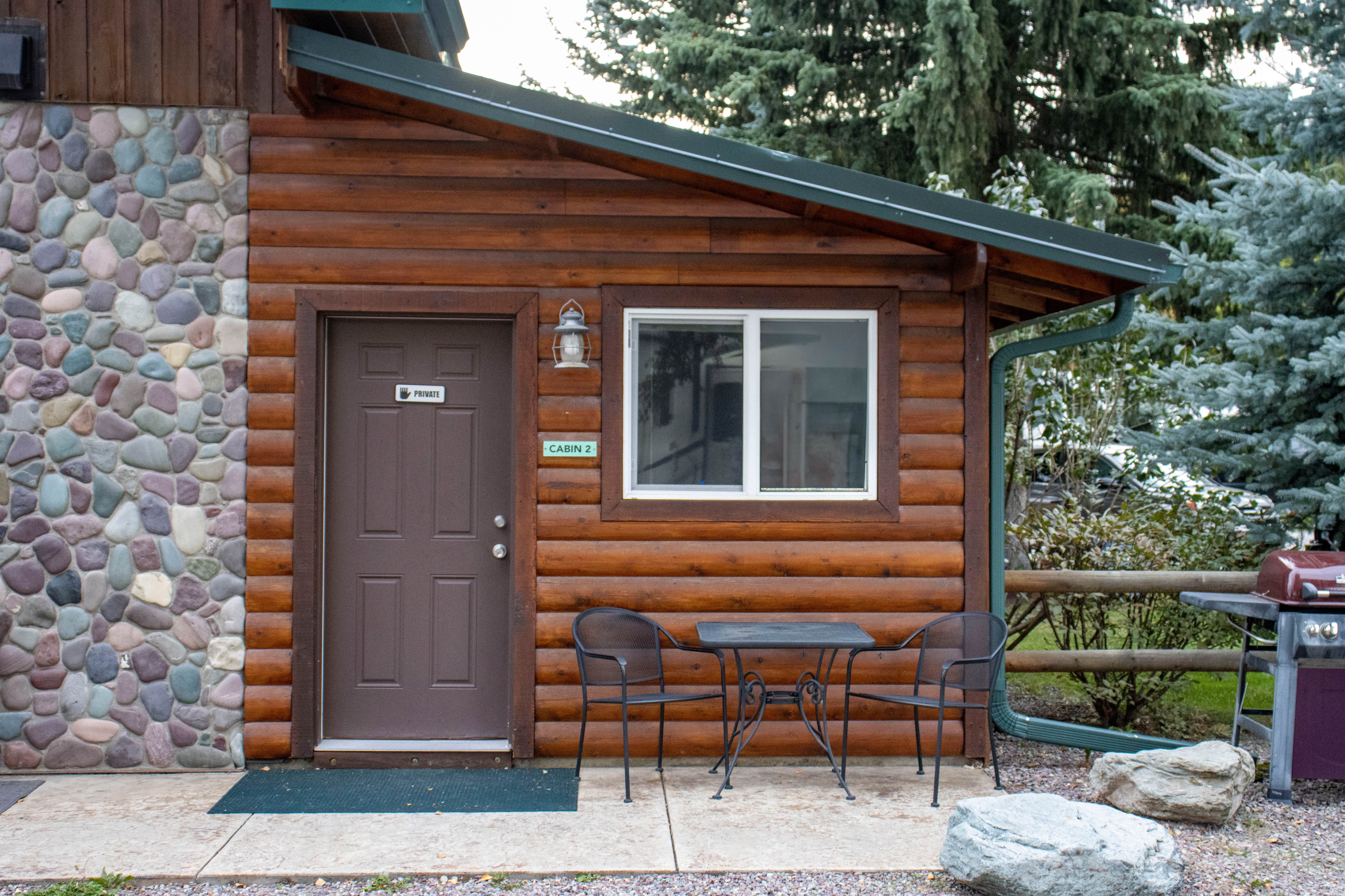 Columbia Falls RV Park C.'s photo of a cabin at Columbia Falls RV Park near Hungry Horse, MT
