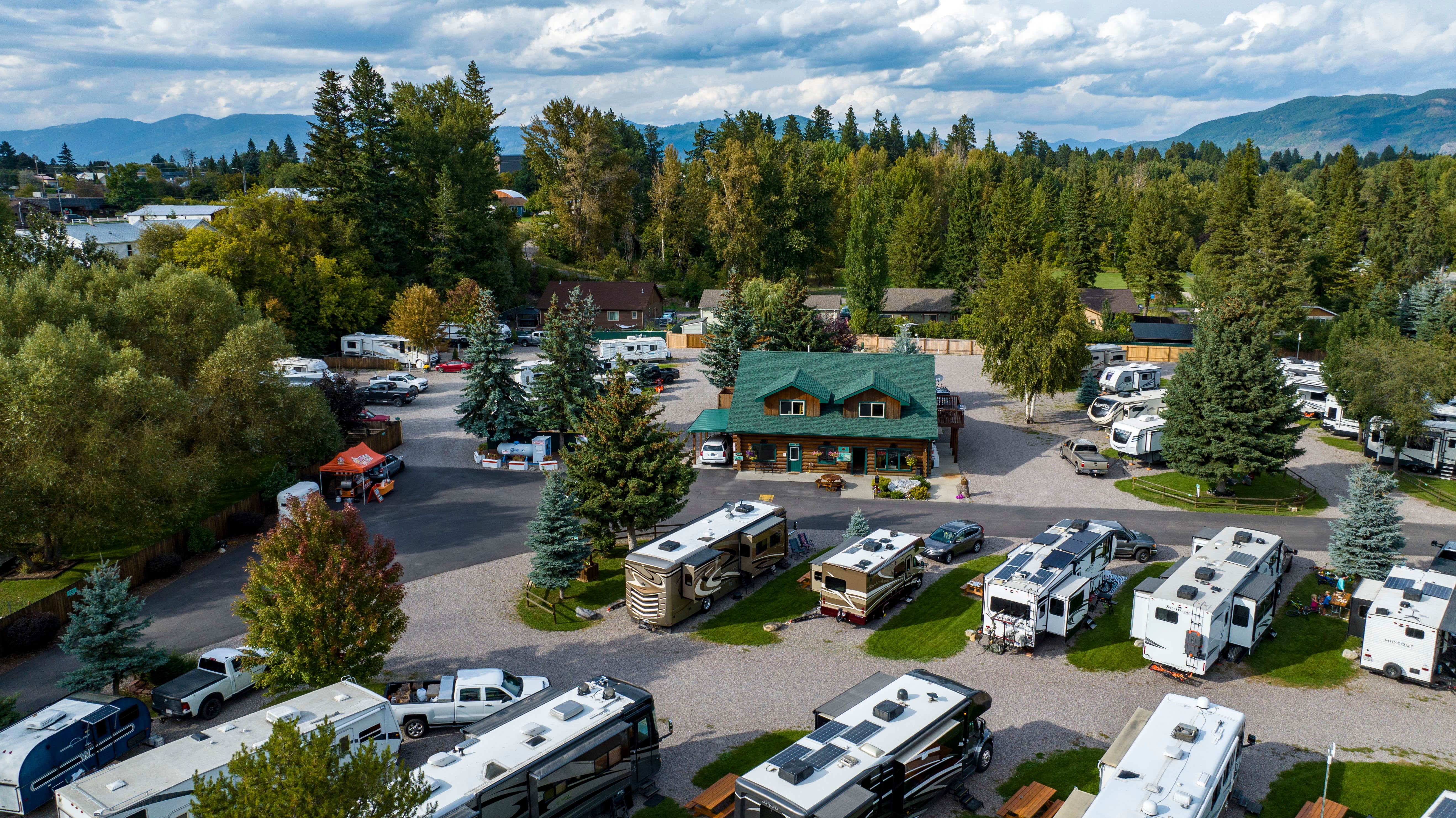 Camping near Camp Trinity: Columbia Falls RV Park, Columbia Falls, Montana