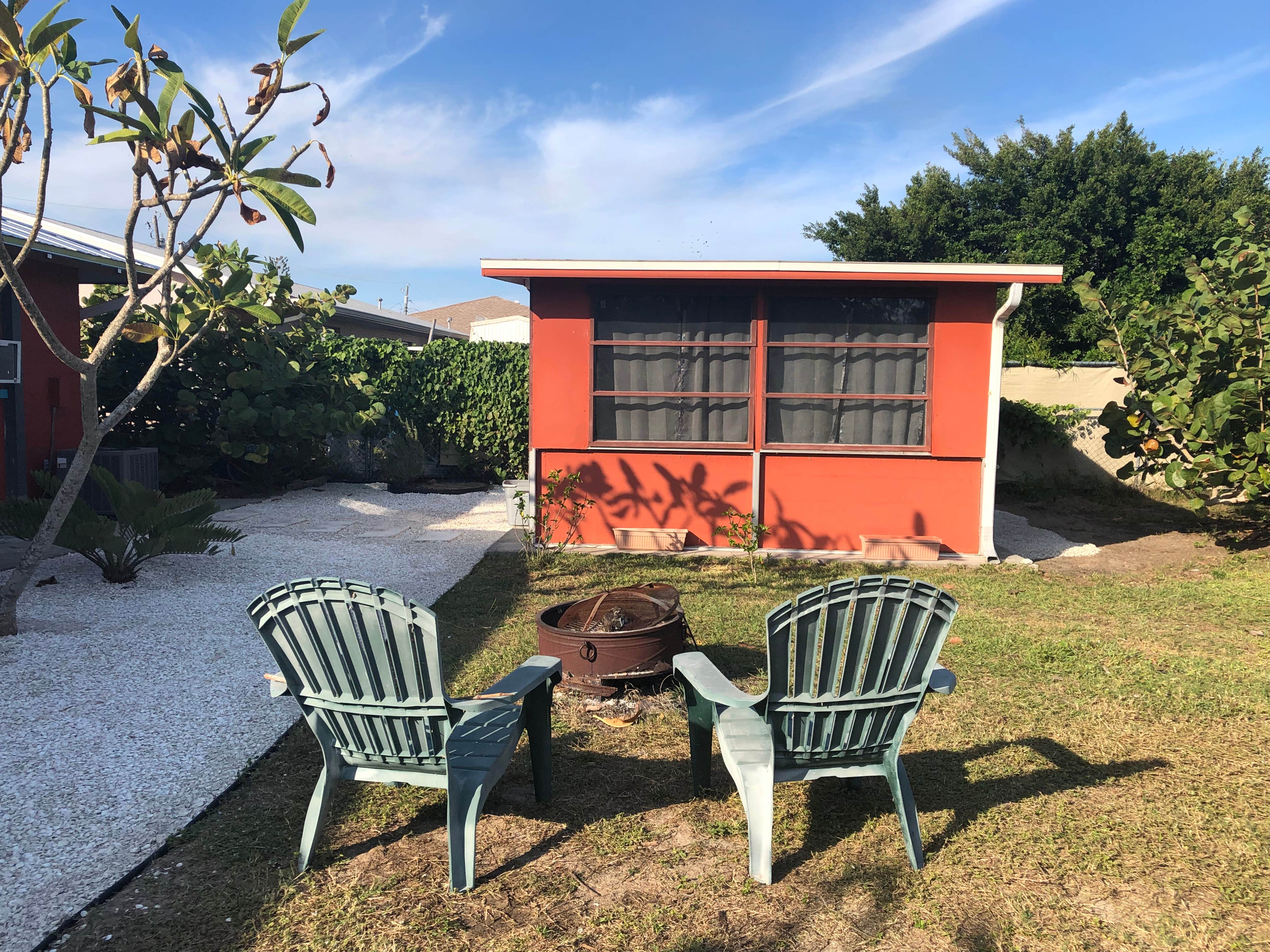 Camper-submitted photo at Cozy Little Glamping Shack near Nokomis, FL