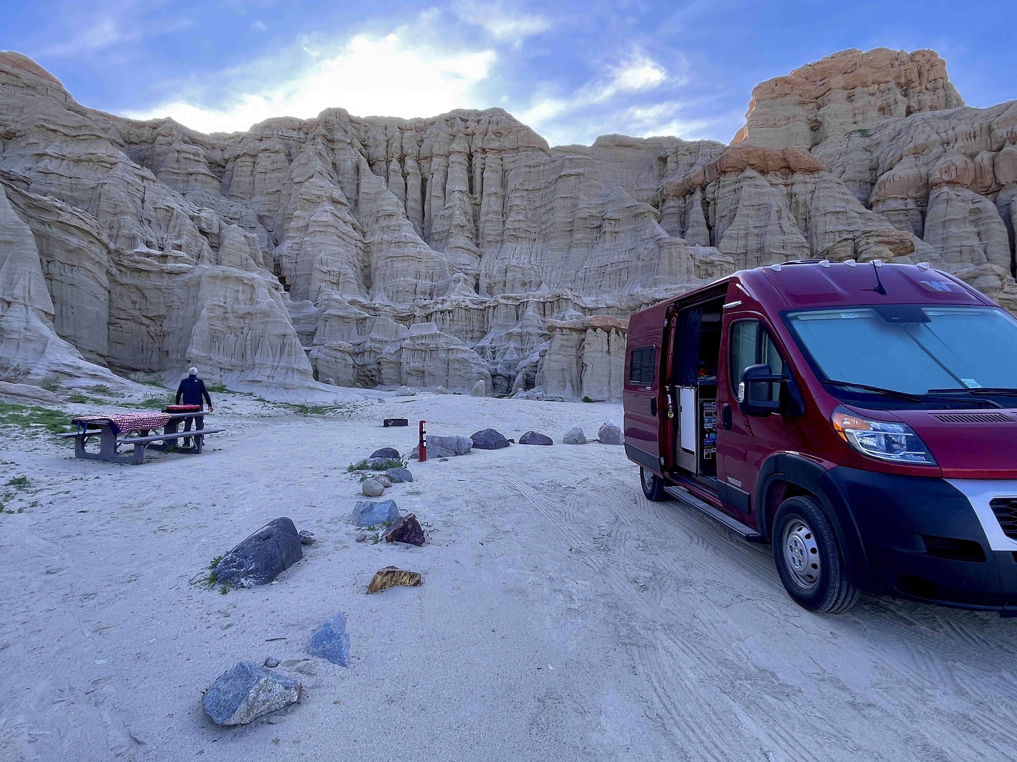 Lee D.'s photo of rv camping at Ricardo Campground — Red Rock Canyon State Park near Onyx, CA