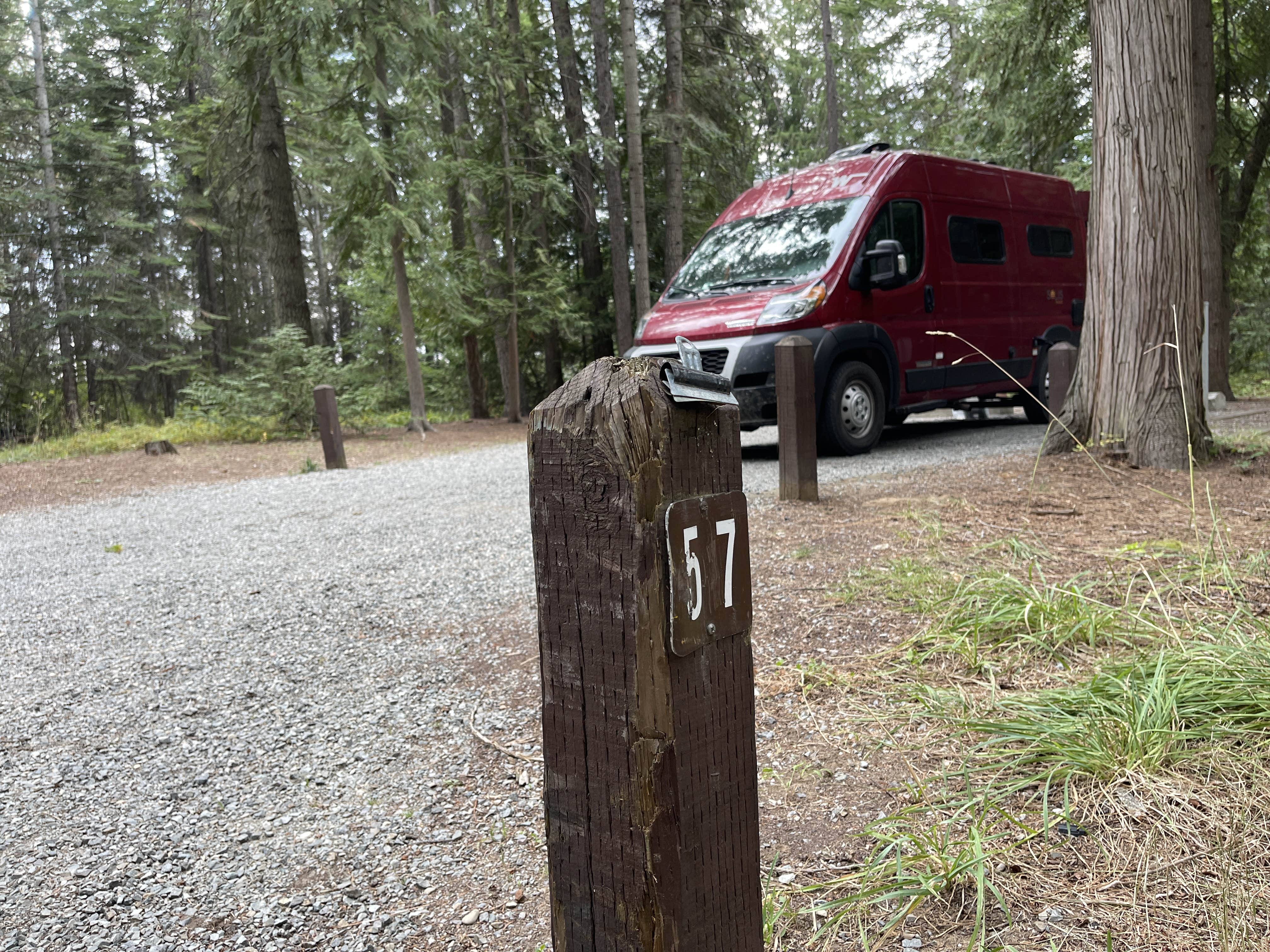 Lee D.'s photo of rv camping at Riley Creek Campground near Ponderay, ID
