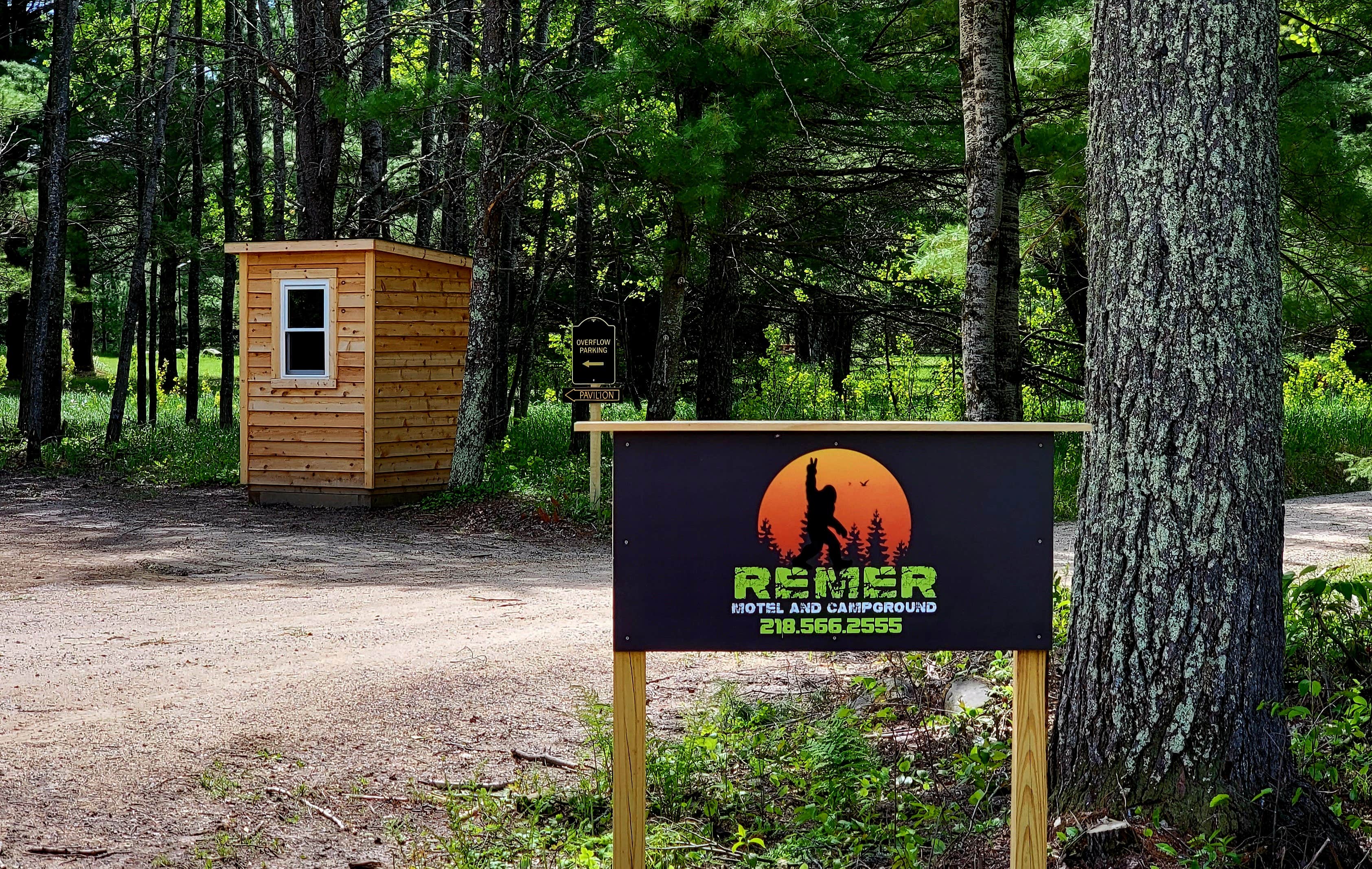 Camping near Schoolcraft State Park Campground: Remer Motel and Campground, Longville, Minnesota