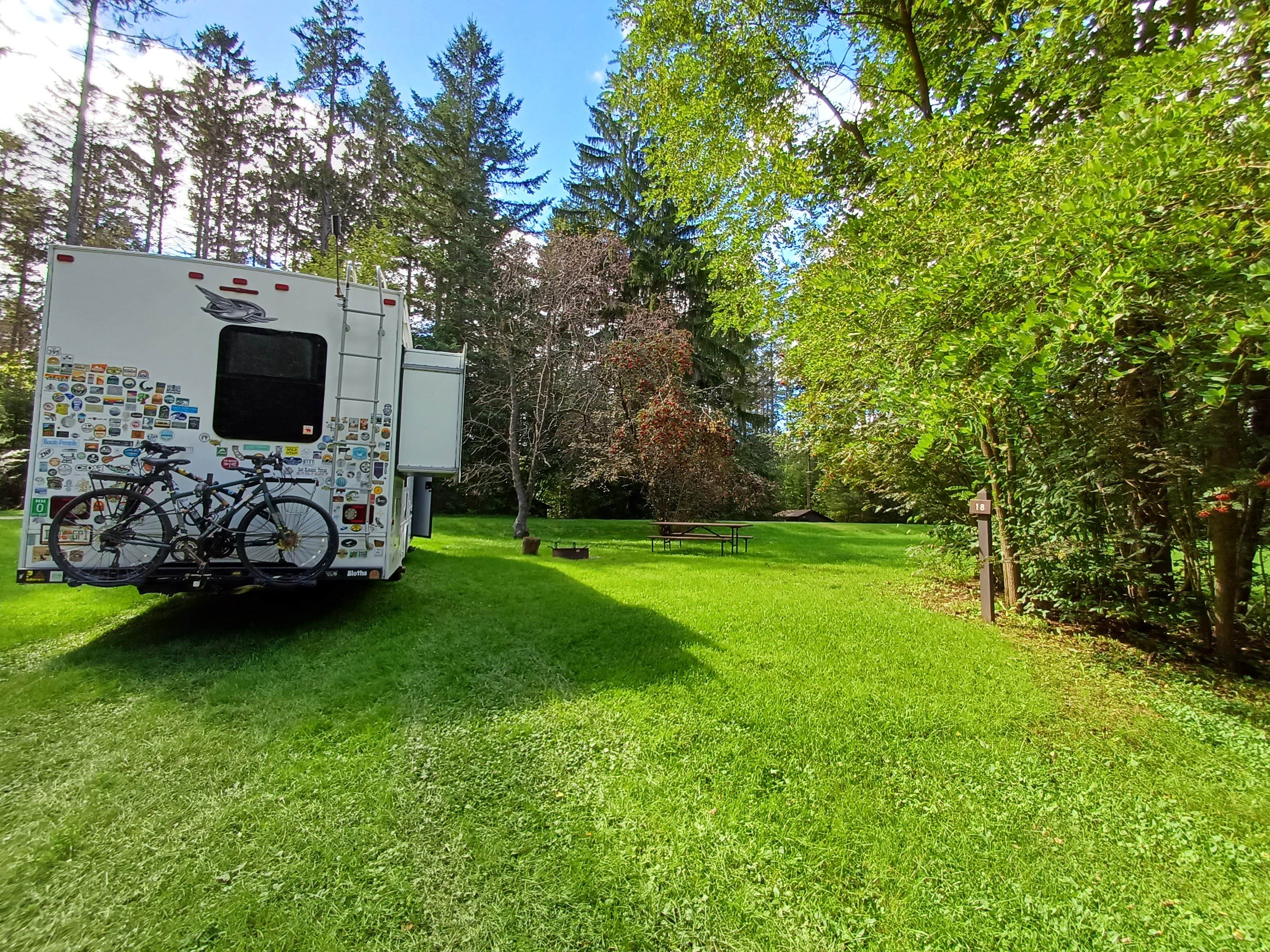 Laura M.'s photo of rv camping at New Discovery State Park Campground near Barre, VT