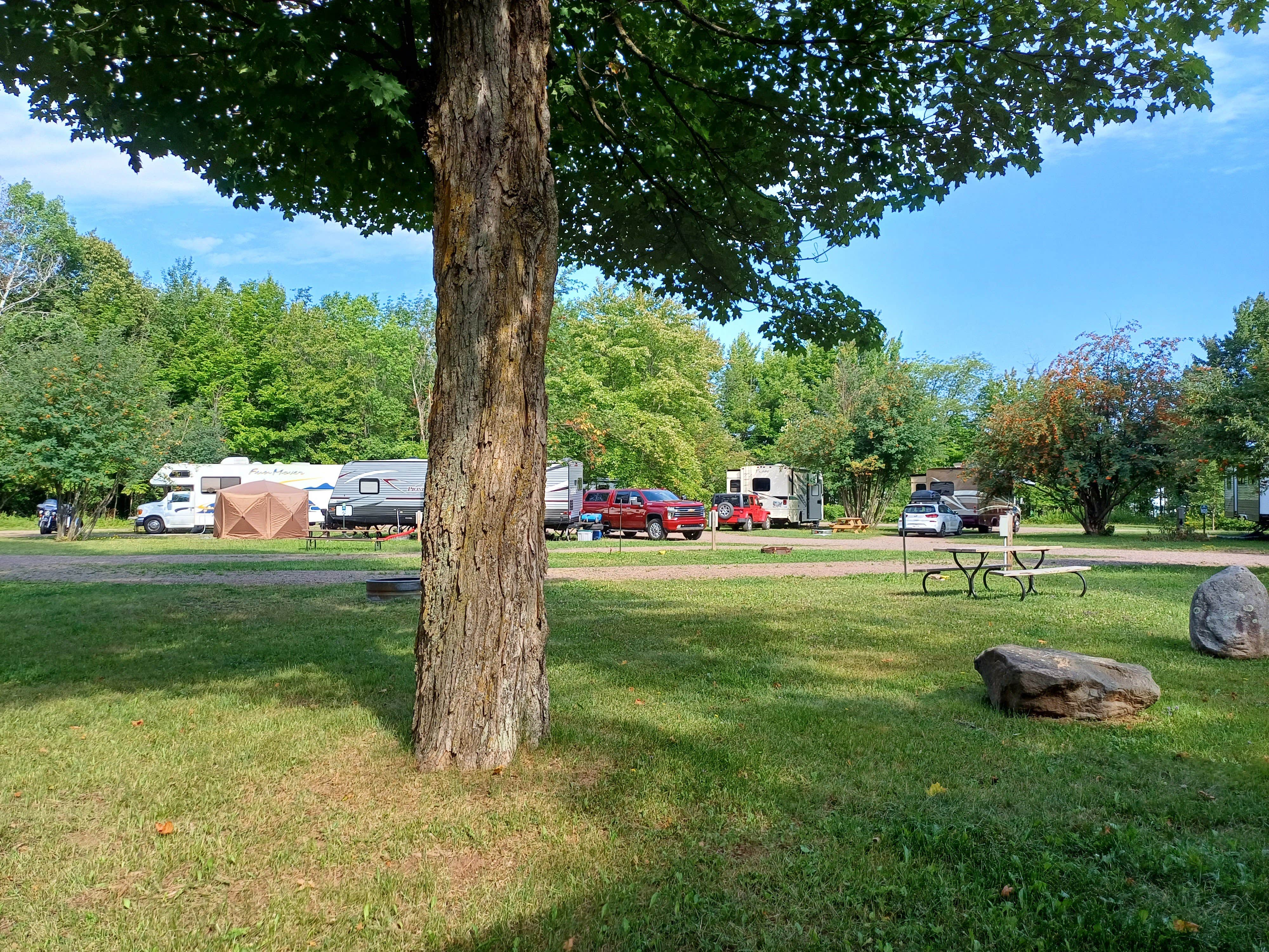 Camper-submitted photo at Curry Park Campground near Upson, WI