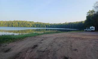 Laura M.'s photo of a dispersed camping area at Lake Perrault near Covington, MI