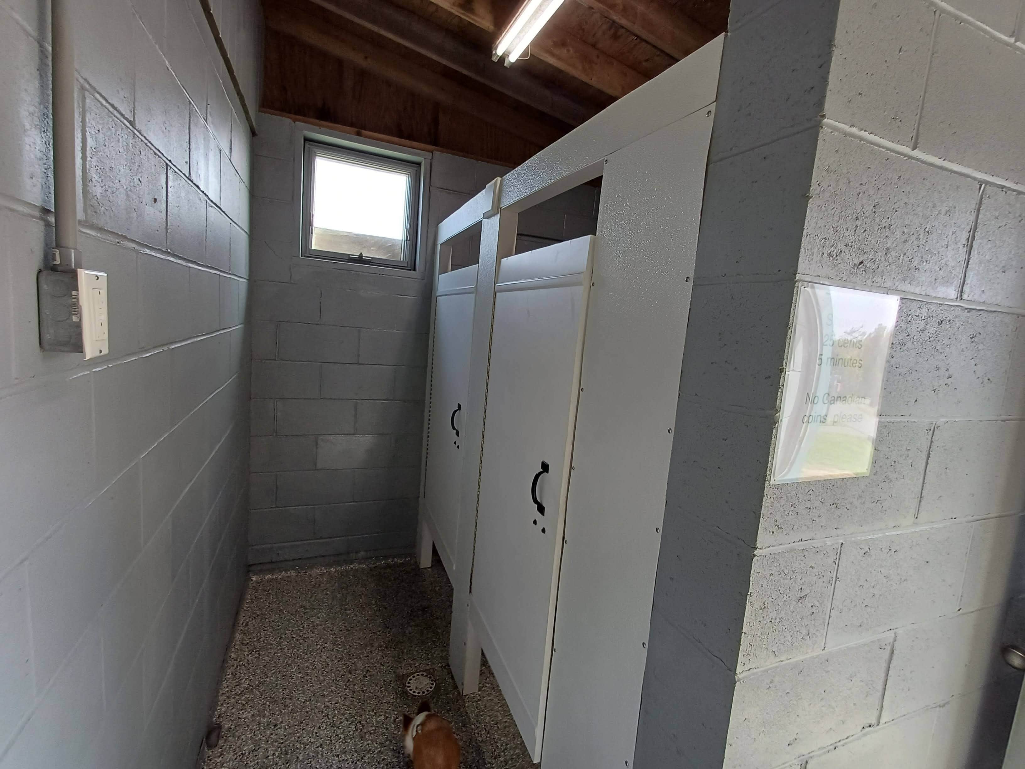 Laura M.'s photo of camping with pets at Bar Harbor Campground near Blue Hill, ME