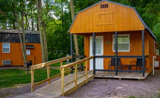 LEAANN's photo of a cabin at Skillet Creek Campground near Arlington, WI