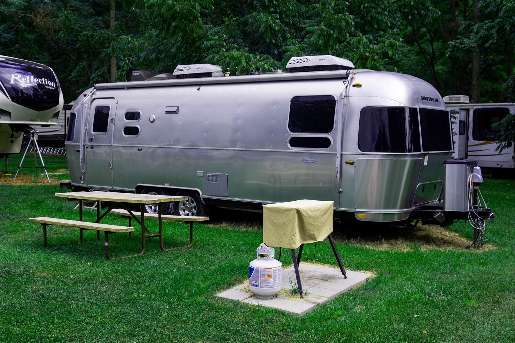 LEAANN's photo of rv camping at Skillet Creek Campground near Sauk City, WI