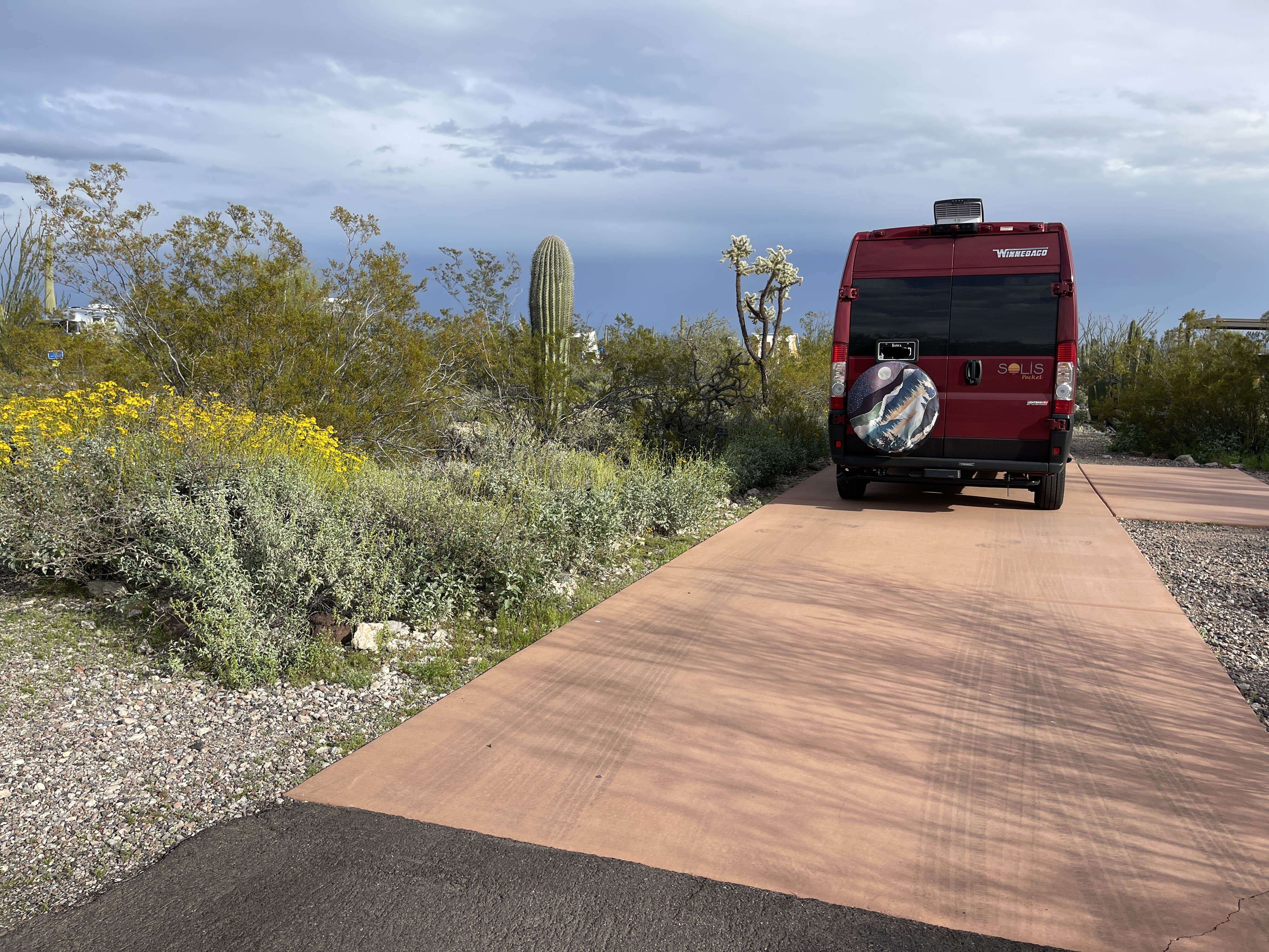 Lee D.'s photo of rv camping at Twin Peaks Campground — Organ Pipe Cactus National Monument near Lukeville, AZ