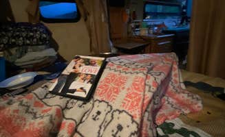 karen's photo of glamping accommodations at Rvino - Ridge Rider Campground, LLC near Rippon, WV