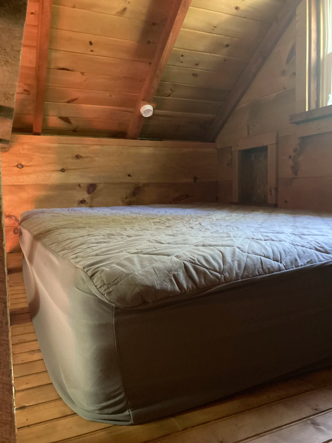 Ricky L.'s photo of glamping accommodations at Three Falls Treehouse near Murrayville, GA