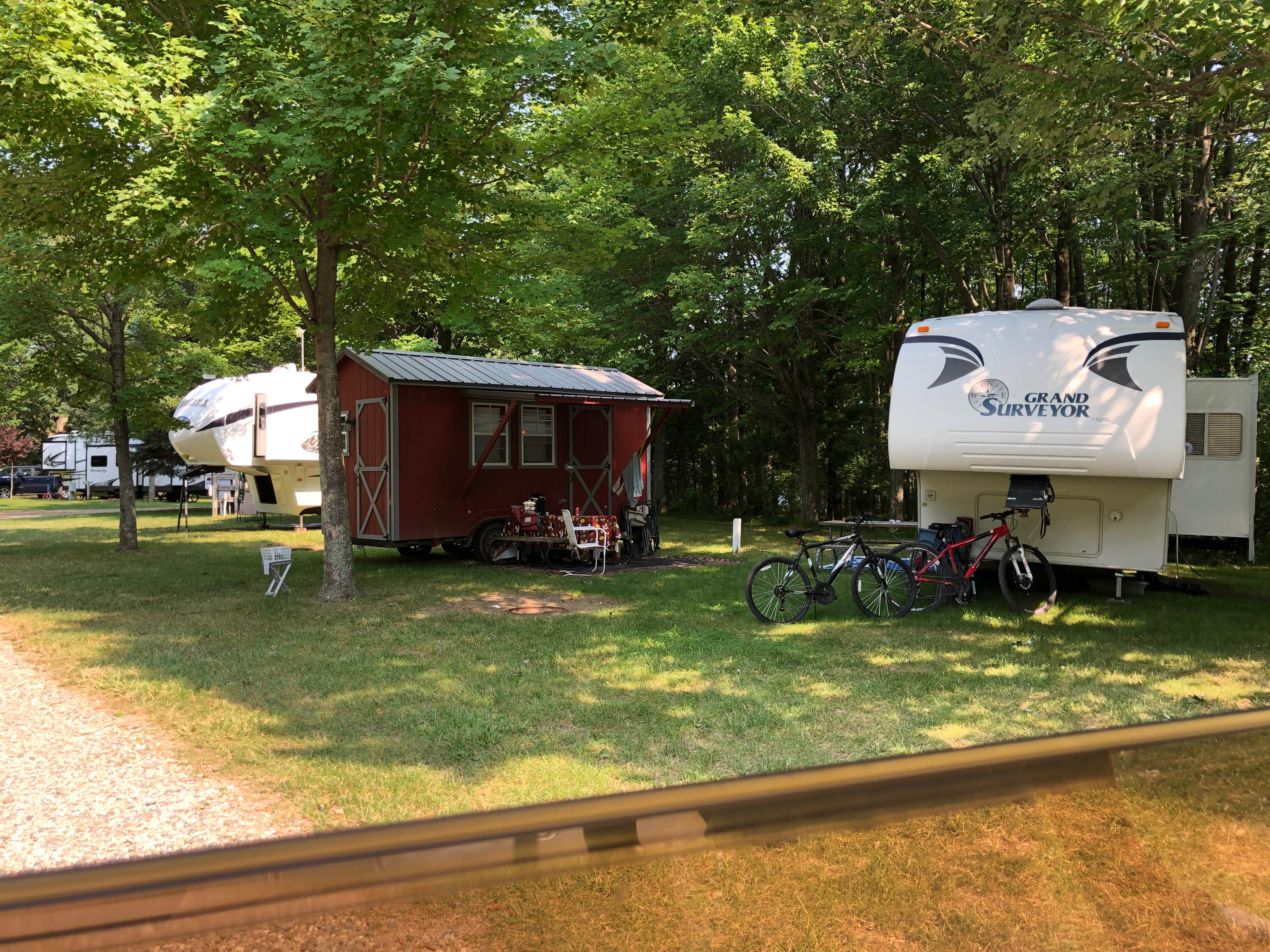 Camper-submitted photo at Countryside Campground & Cabins near Clare, MI