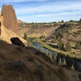 Review photo of Smith Rock State Park Campground by Kelly M., November 1, 2018