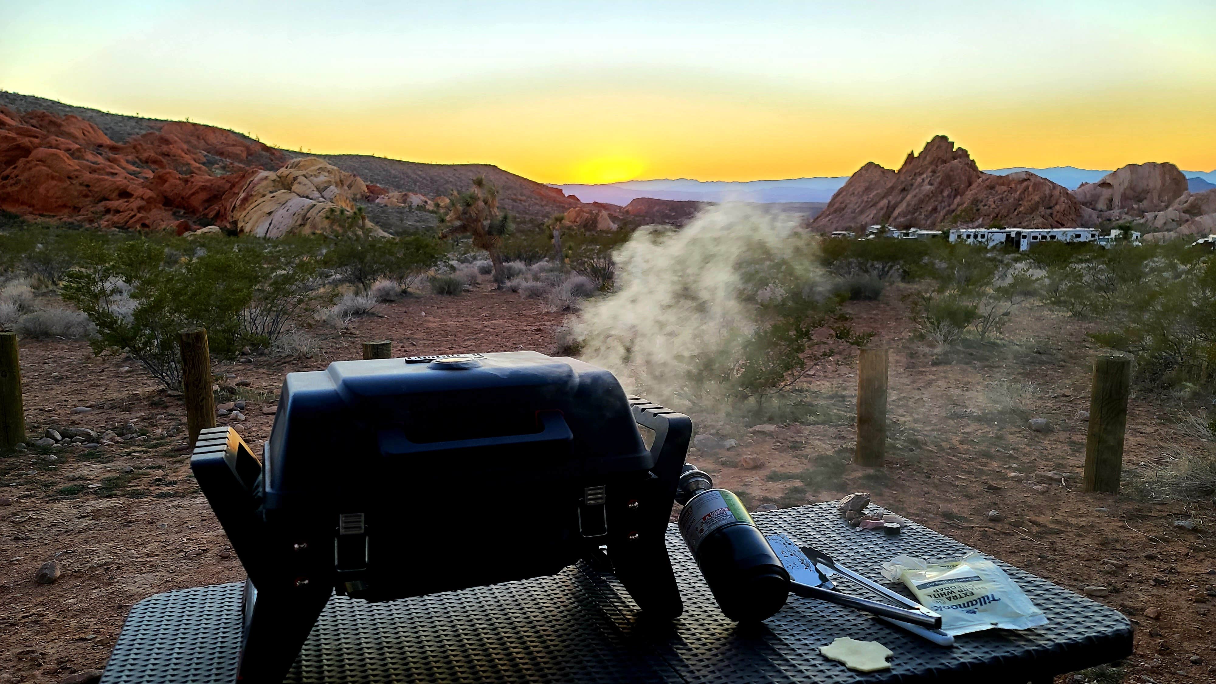 Camper-submitted photo at BLM Whitney Pockets - Falling Man Camp near Bunkerville, NV