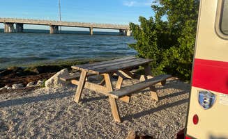Karen S.'s photo of camping with pets at Buttonwood Campground — Bahia Honda State Park near Key West, FL