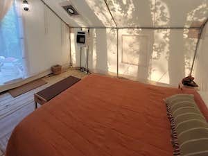 Mirna S.'s photo of glamping accommodations at Stones River Getaway near Bloomington Springs, TN