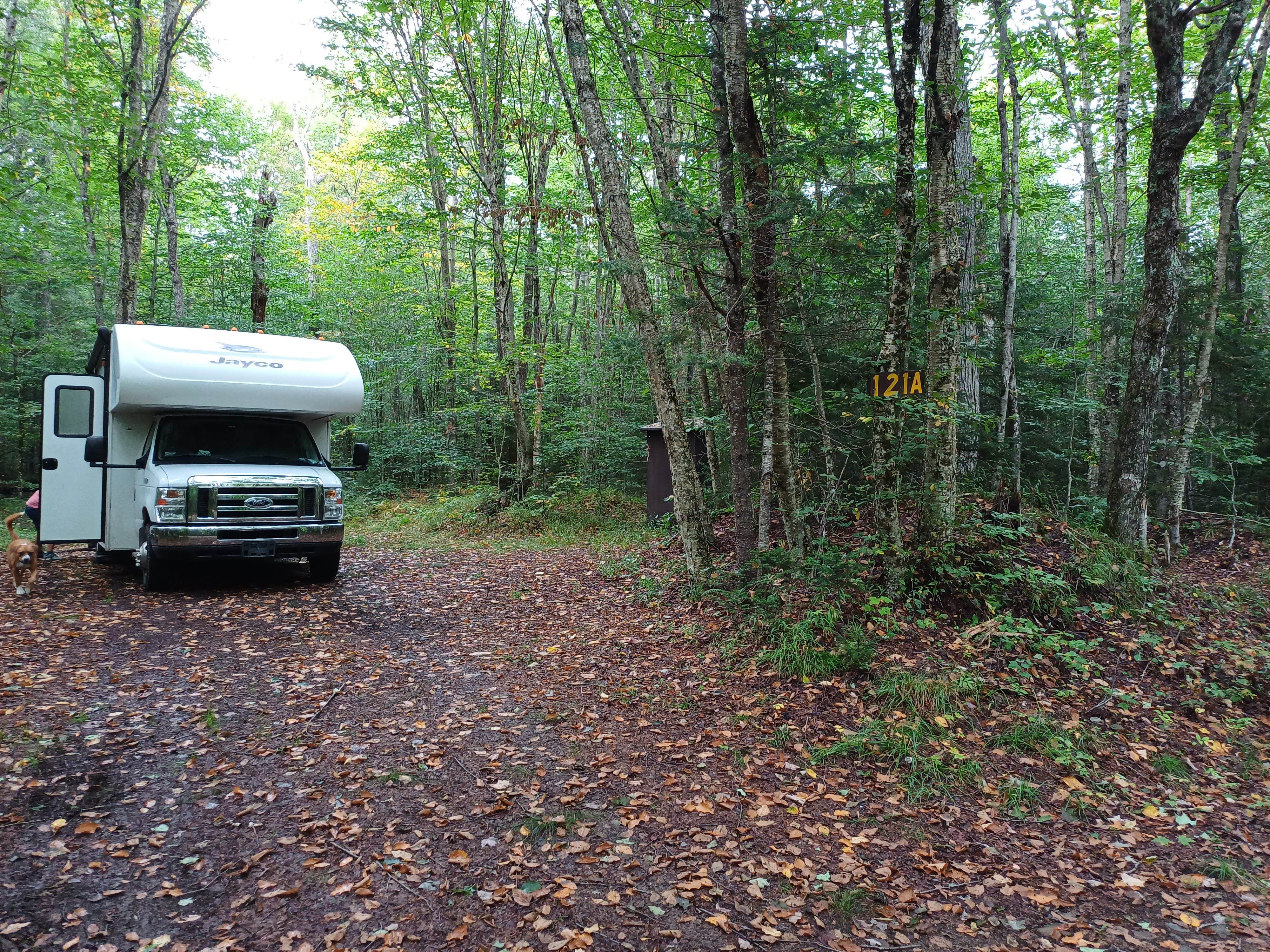 Laura M.'s photo of rv camping at Moose River Plains near Blue Mountain Lake, NY