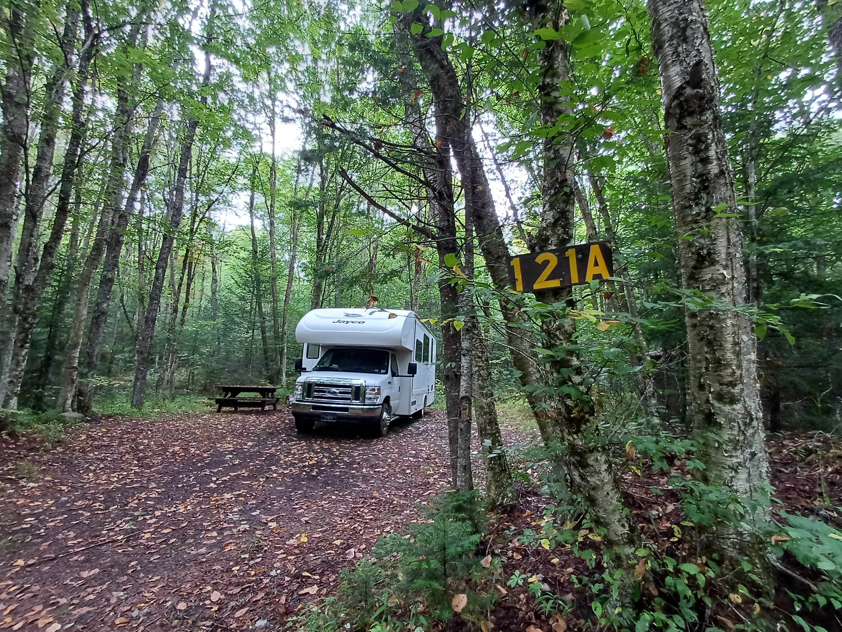 Laura M.'s photo of rv camping at Moose River Plains near Raquette Lake, NY