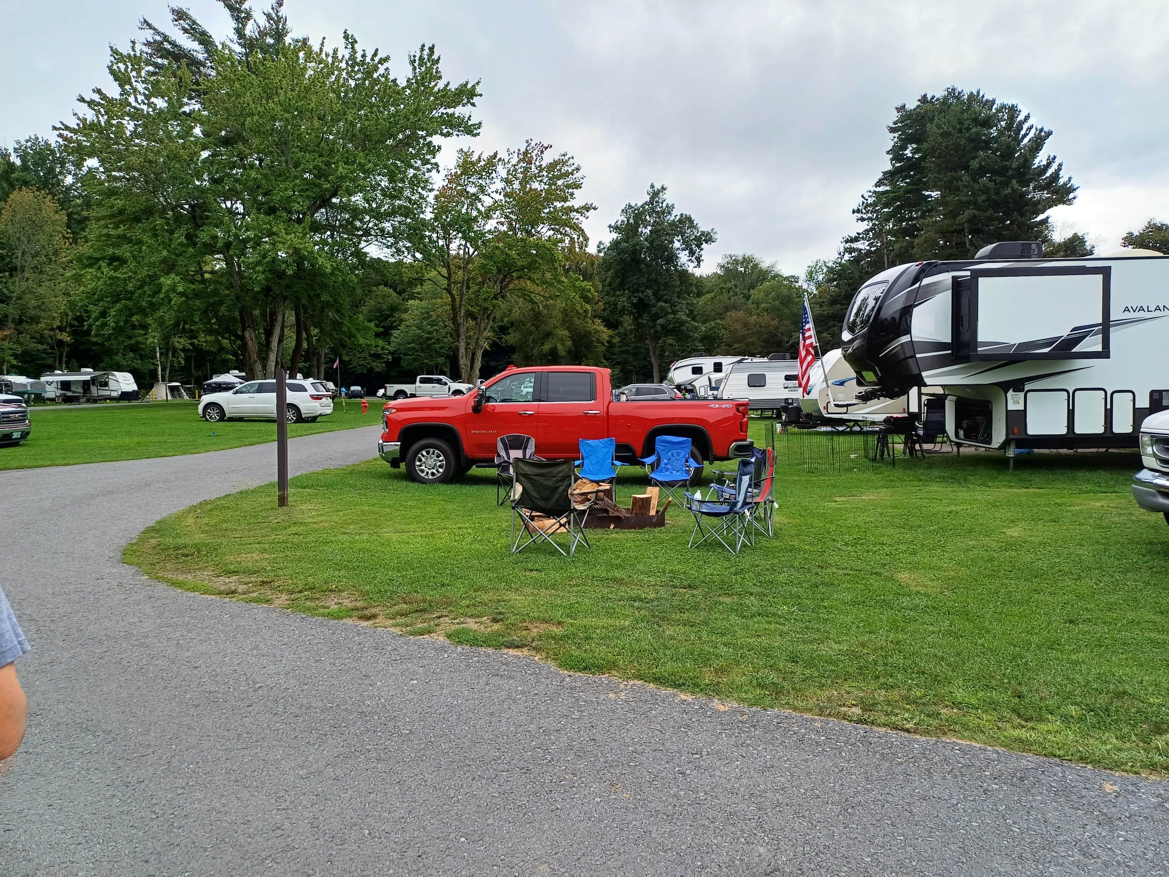 Laura M.'s photo of rv camping at Selkirk Shores State Park Campground near Ellisburg, NY