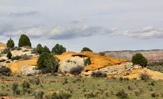 Camping near Arch Campground — Kodachrome Basin State Park: Rock Springs Bench, Henrieville, Utah