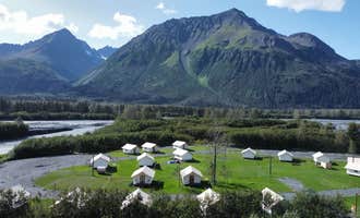 Camping near Bear Necessities Cottages: Howling Wolf Resort, Seward, Alaska