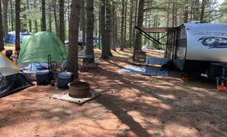Camping near Western Maine Foothills: Pleasant River Campground, West Bethel, Maine