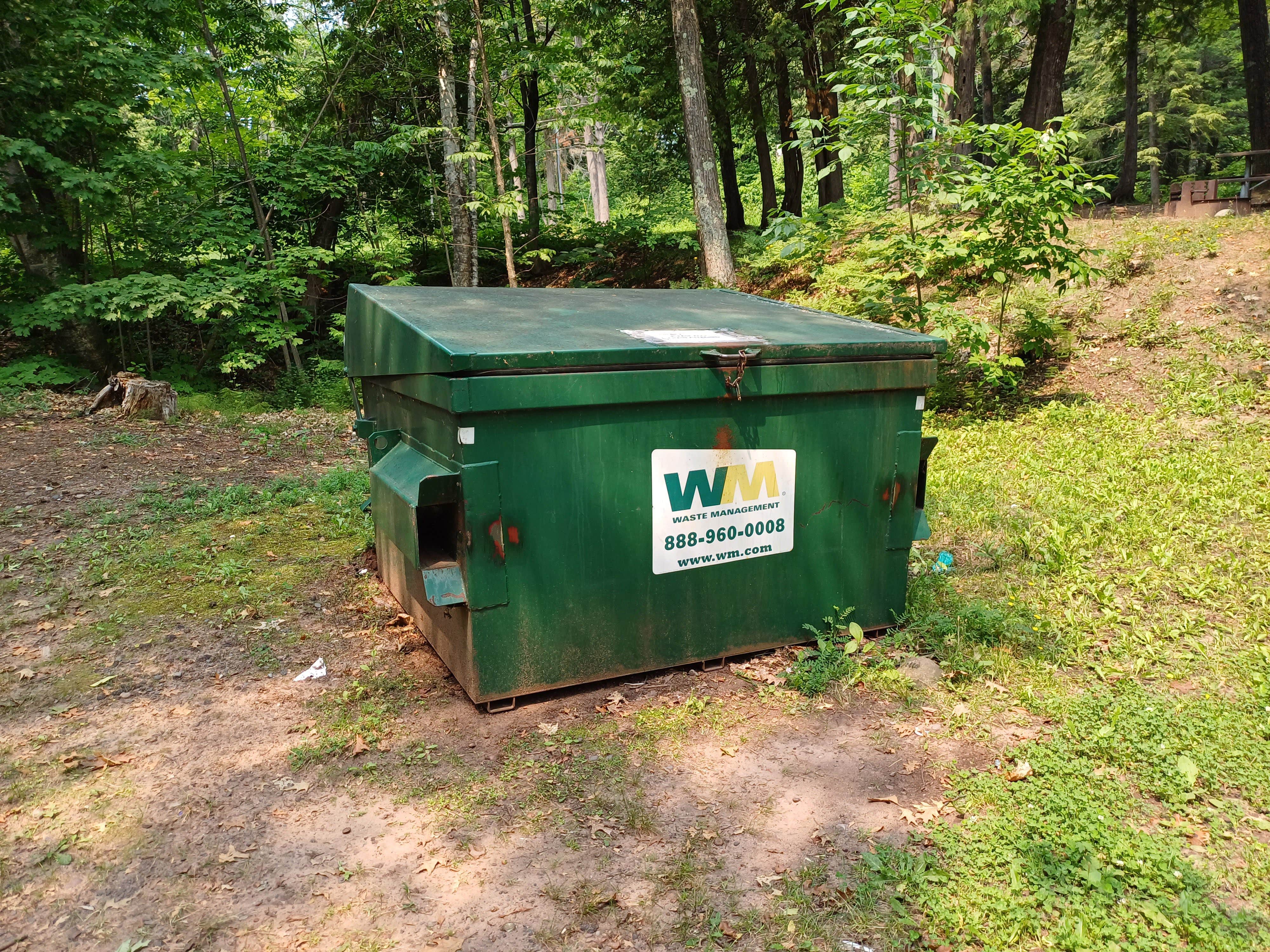 Laura M.'s photo of camping with pets at Dalrymple Park and Campground near Cornucopia, WI