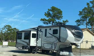 Camping near Haw Creek Preserve State Park Dispersed: Holiday Travel Park, Flagler Beach, Florida