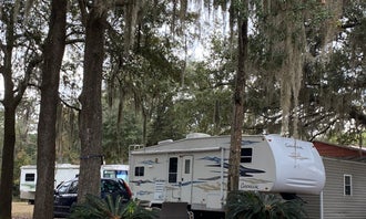 Camping near Charlton County Traders Hill Recreation Area and Campground: Oak Hill RV Park, Hilliard, Florida