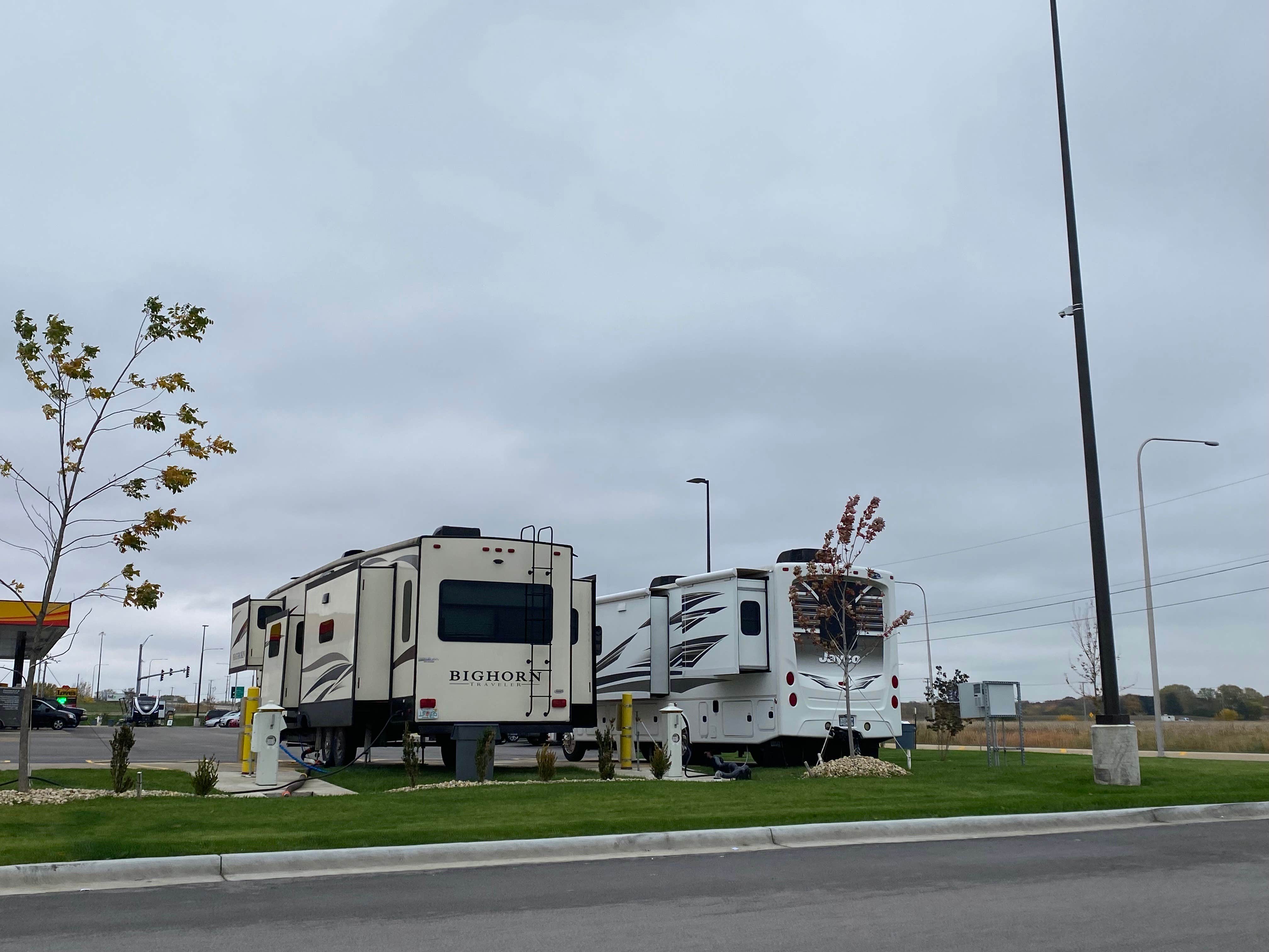 Stuart K.'s photo of rv camping at Love's RV Hookup-Morris IL 859 near Crete, IL