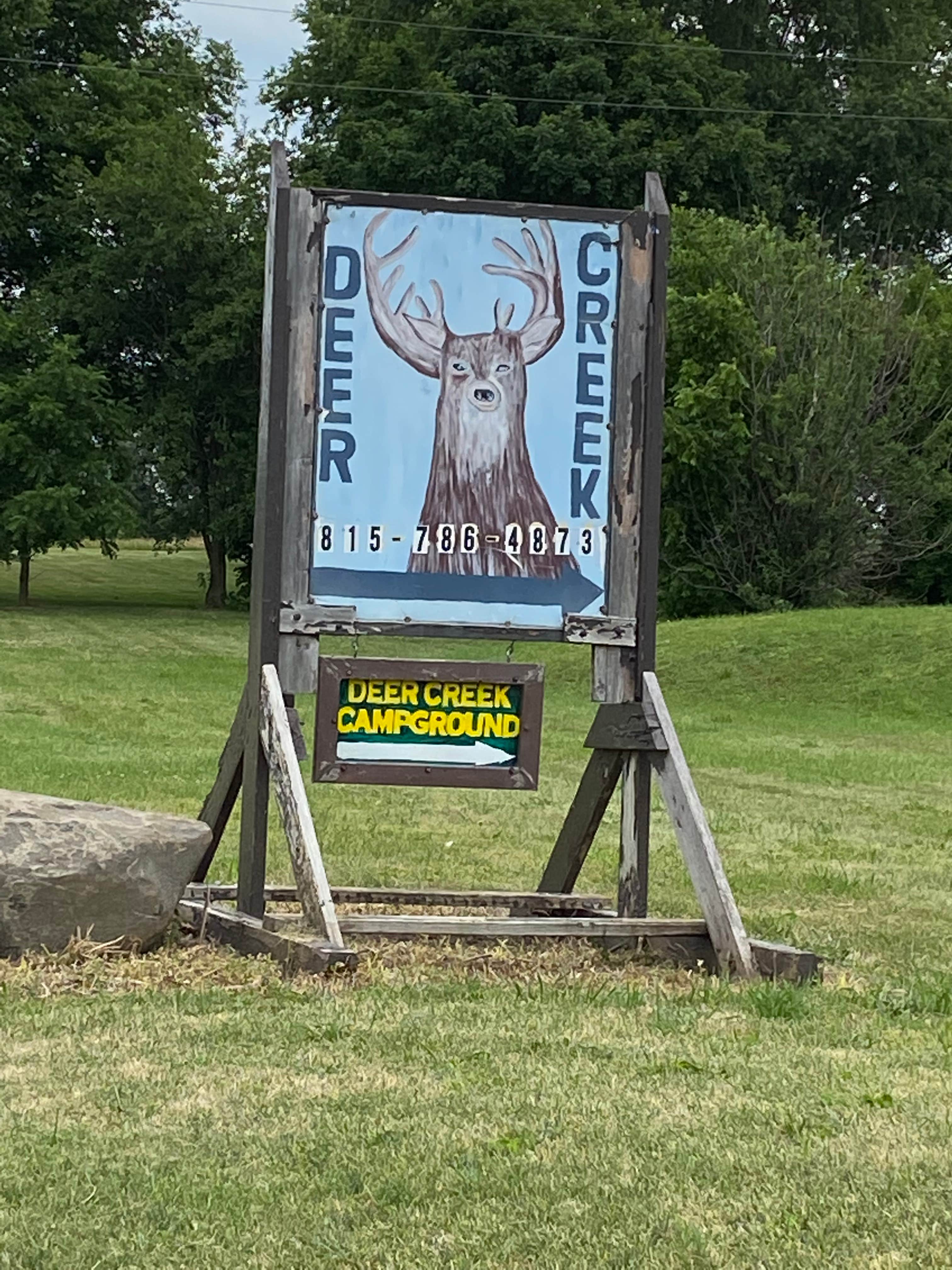 Camper-submitted photo at Deer Creek Campground near Somonauk, IL