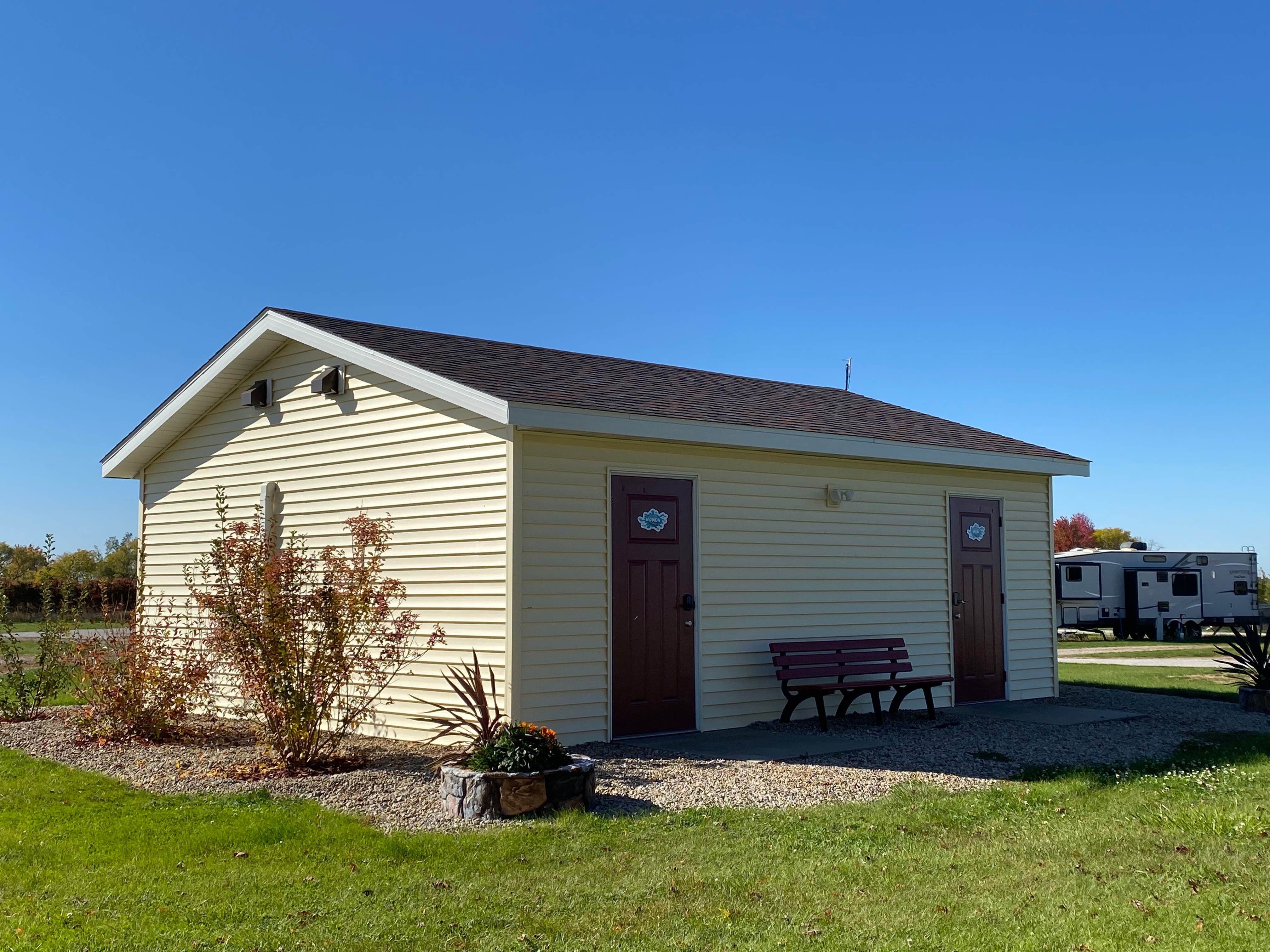 Stuart K.'s photo of glamping accommodations at Kellogg RV Park near Gladbrook, IA