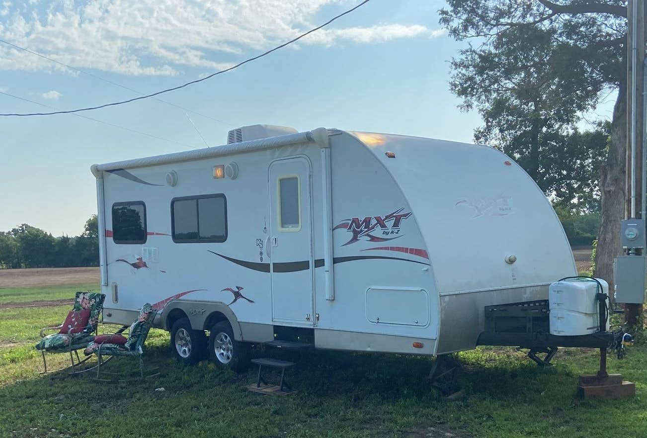 Deborah G.&#x27;s photo of rv camping at Dantzyn RV Park near John Paul Hammerschmidt Lake
