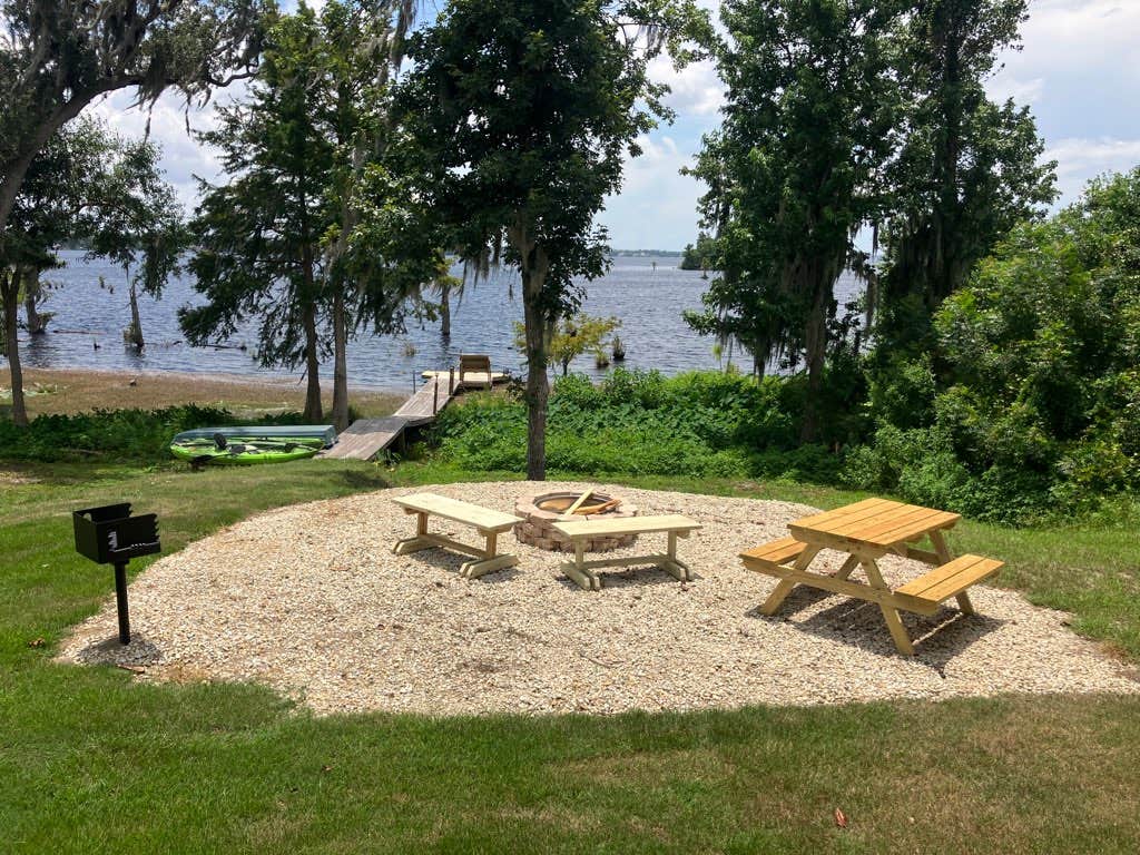 Camper submitted image from Private Deer Point Lake Front RV Pad - 2