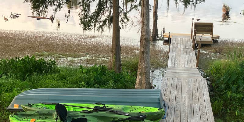 Camper submitted image from Private Deer Point Lake Front RV Pad