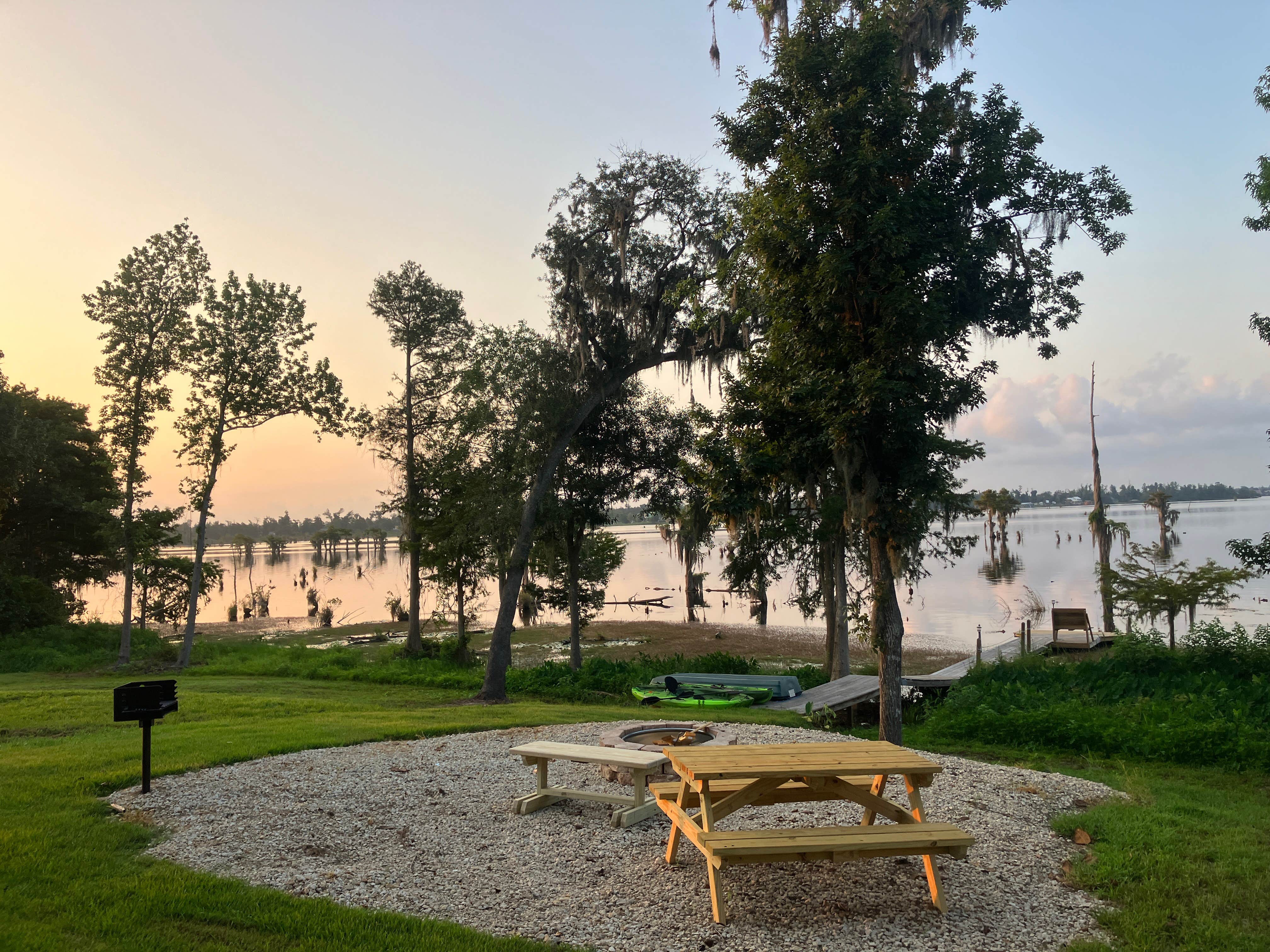 Camper-submitted photo at Private Deer Point Lake Front RV Pad near Panama City, FL