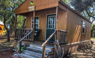 James's photo of glamping accommodations at Cowboys and Angels RV Park and Cabins near Fredericksburg, TX