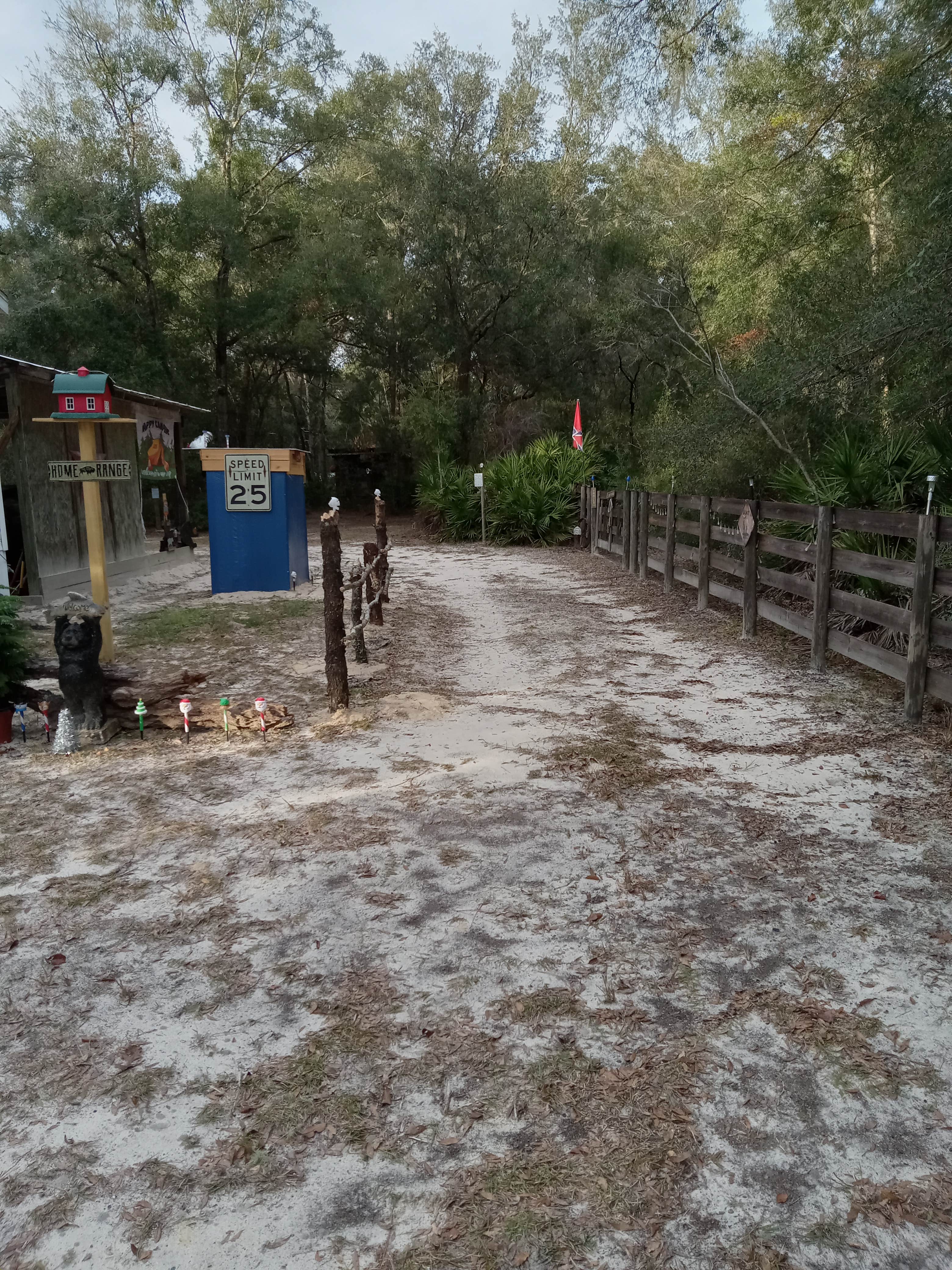 Camper-submitted photo at Skyacres aka the tin cottage near Chiefland, FL