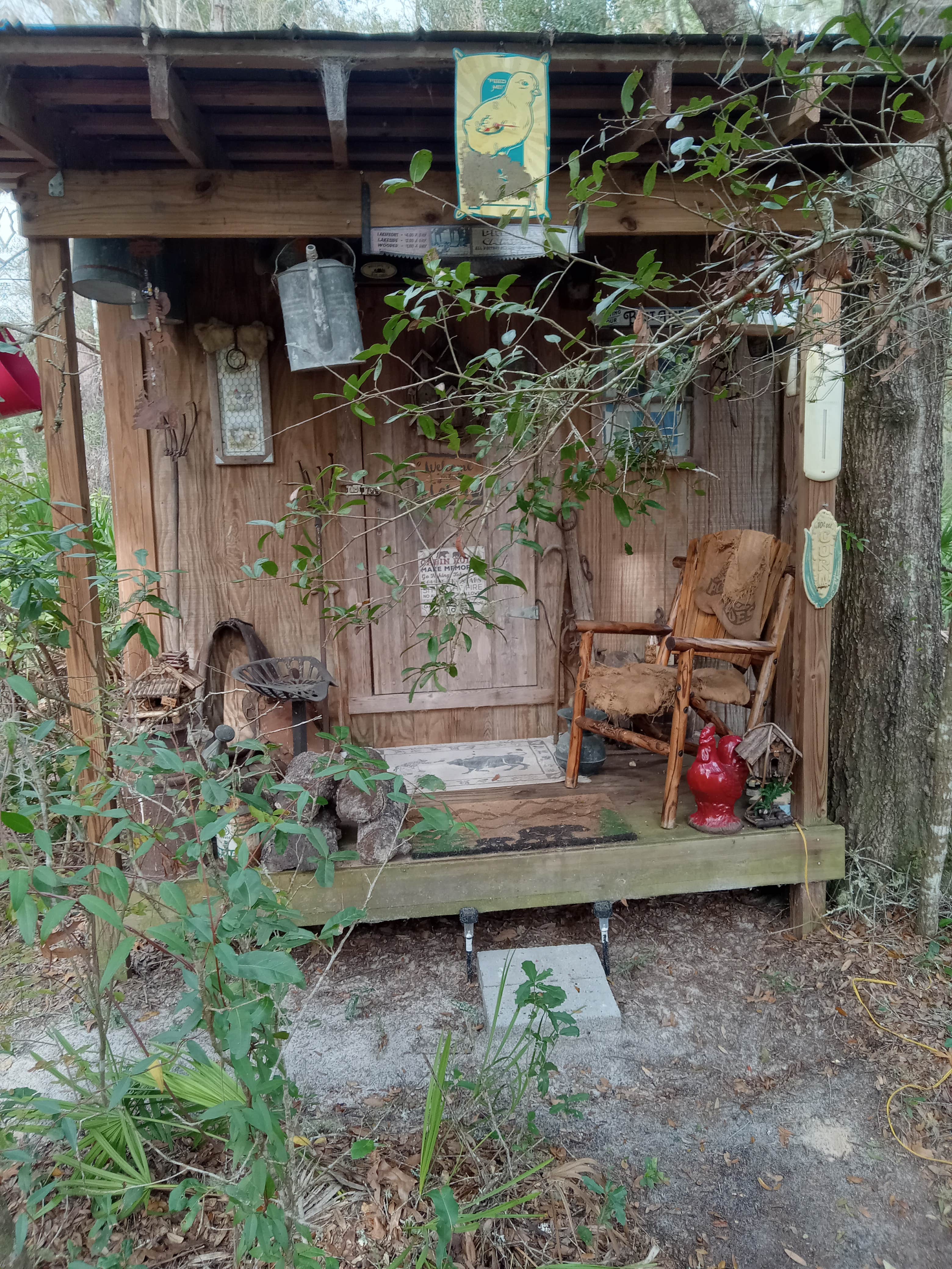 Leonard H.'s photo of a cabin at Skyacres aka the tin cottage near Fort White, FL