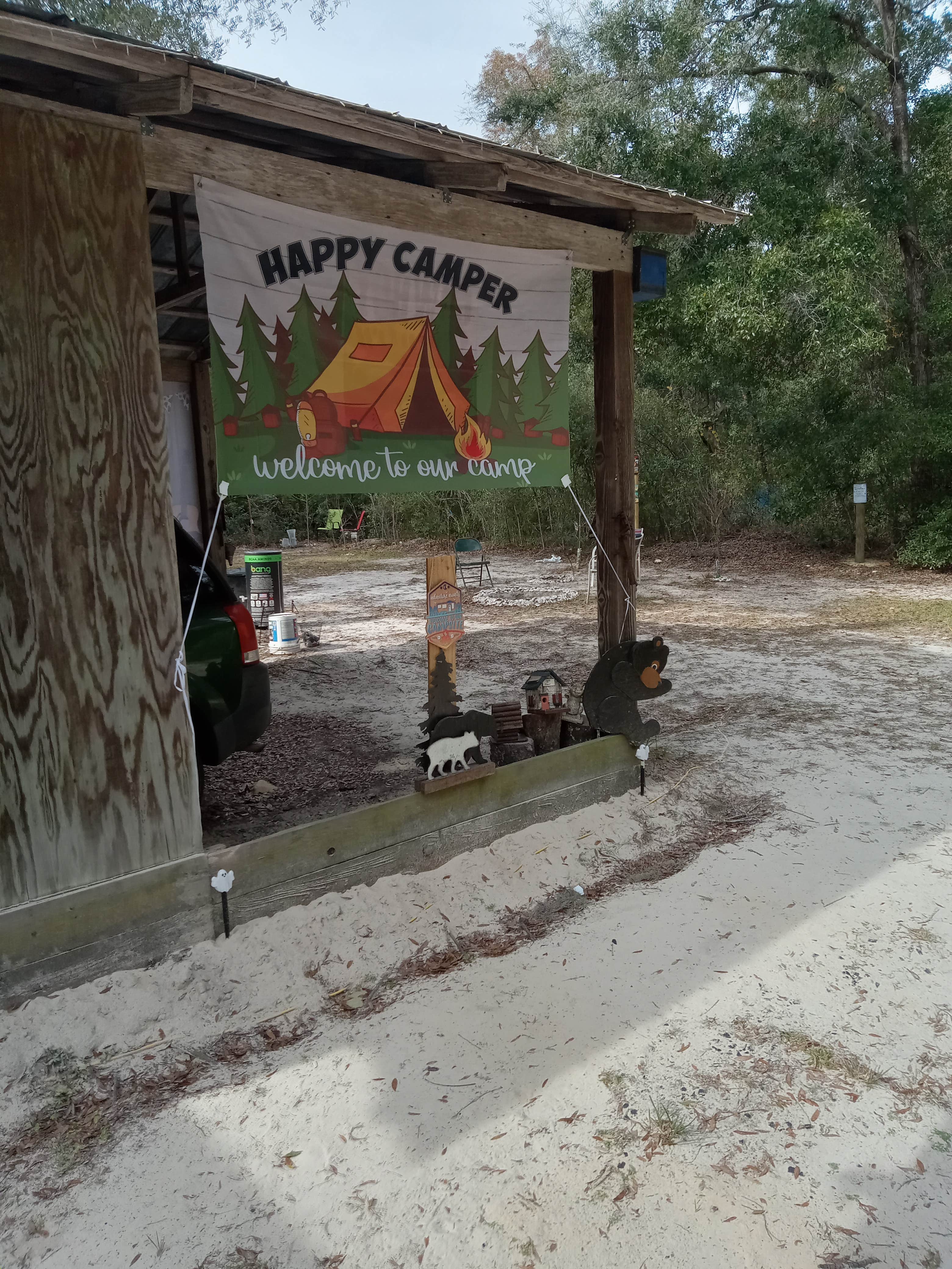 Leonard H.'s photo of camping with pets at Sky acres near Trenton, FL