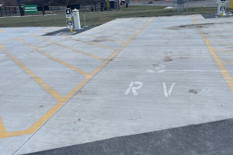 Camper-submitted photo at Love's RV Hookup-Watertown NY 870 near Copenhagen, NY