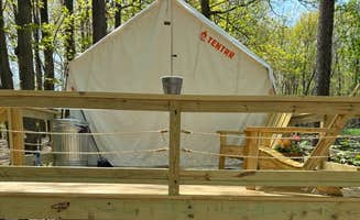 The Dyrt's photo at Tentrr Signature Site - Ridge Top Retreat near Dysart, PA