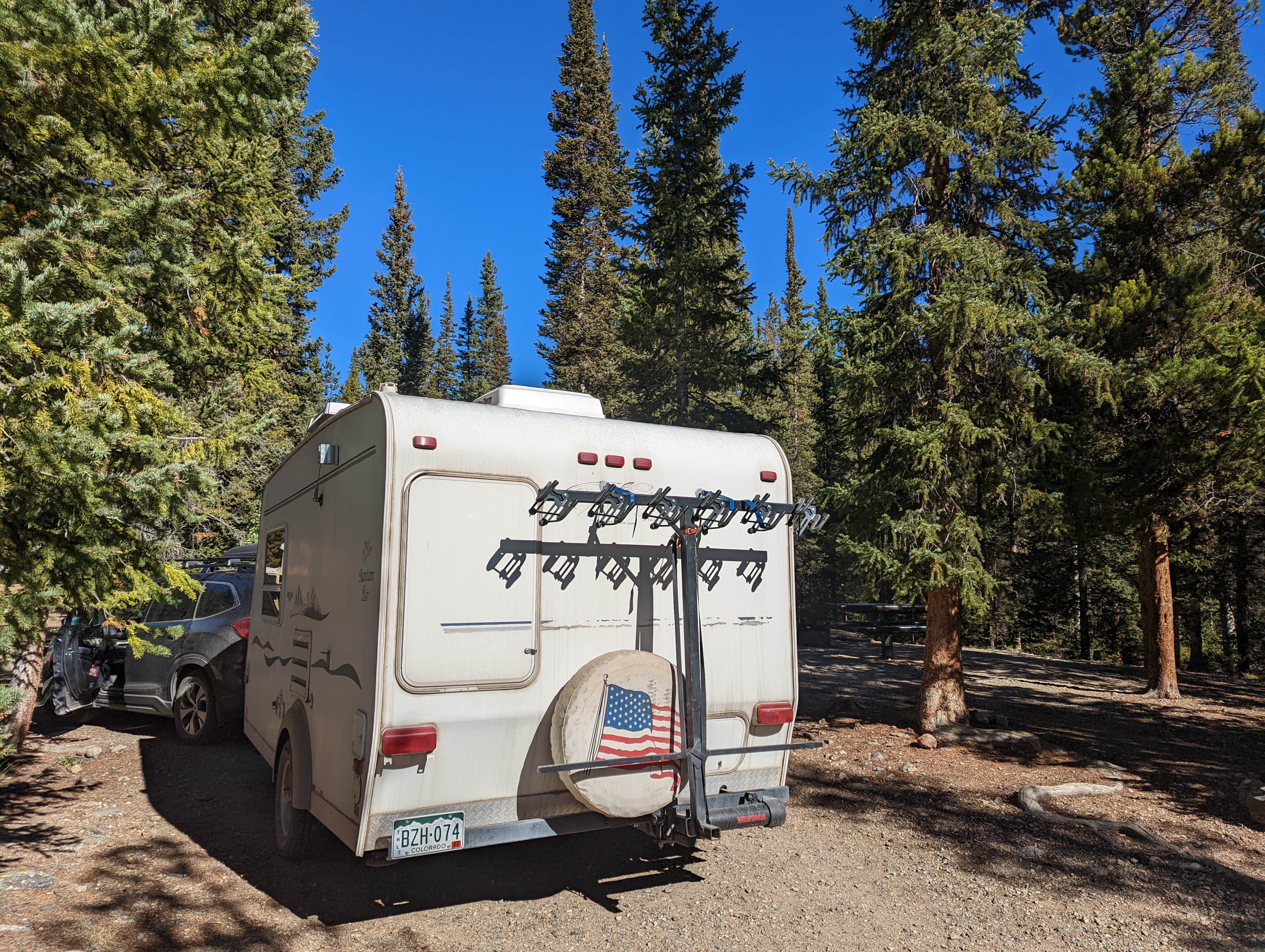 Camping near One Mile Campground: Lodgepole Campground, Almont, Colorado