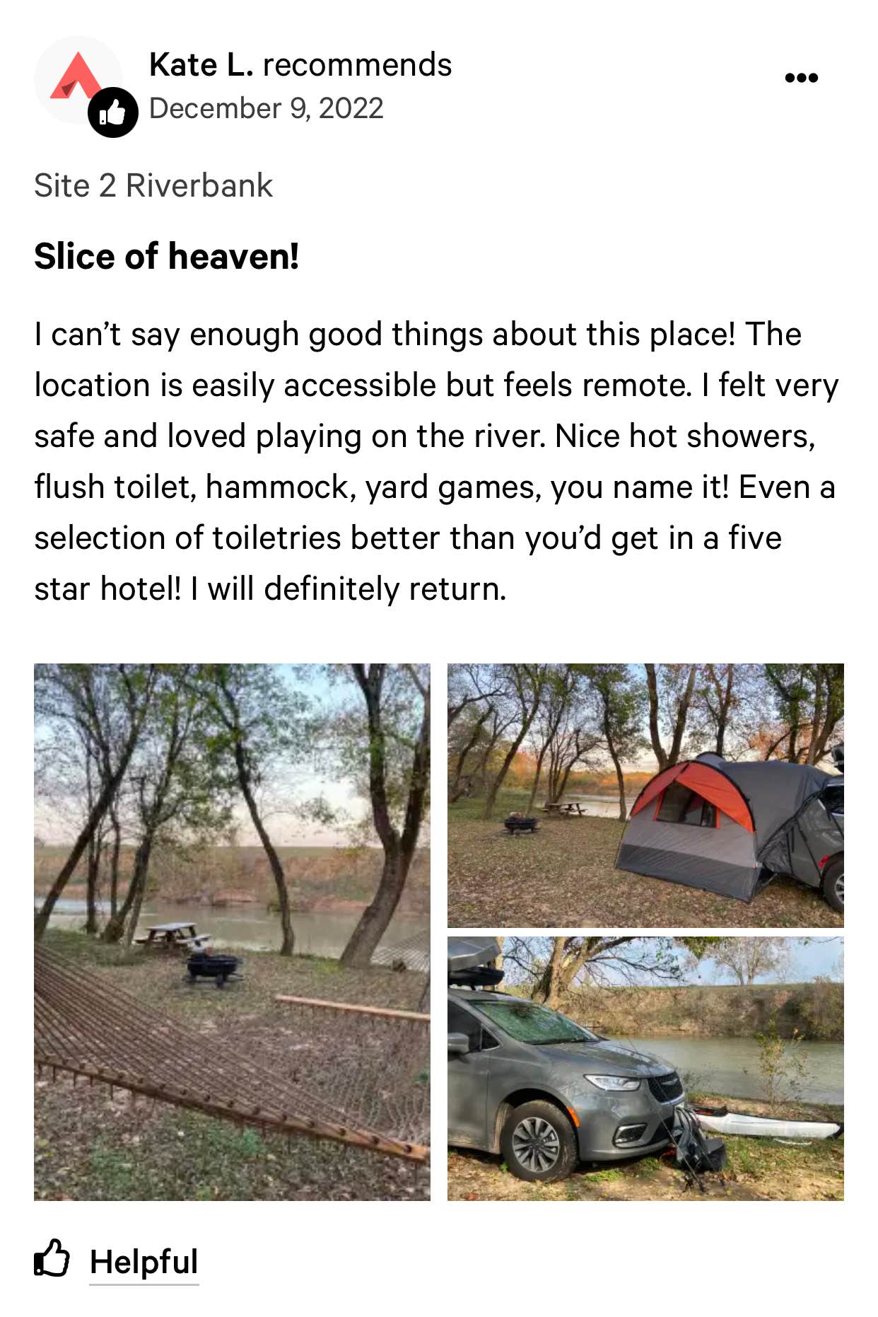 Bridget P.'s photo at Colorado RiverBend Retreat near Brenham, TX