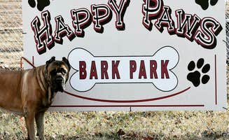 RiverWalk RV Park on the Yadkin River M.'s photo of camping with pets at Riverwalk RV Park near Cana, VA