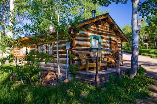 Camping near Hahns Peak Lake Campground: The Cabins at Historic Columbine, Clark, Colorado